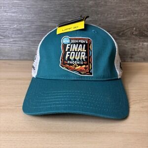 Final Four Hat Cap Snap Back Mens Teal NCAA Basketball Phoenix 2024 NWT